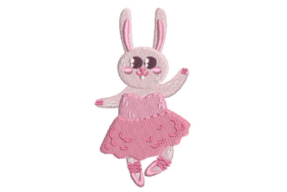 Ballerina Bunny Embroidery: A Craft Fair Review