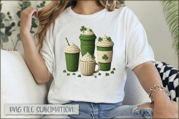 Coffee Cups St. Patrick's Embroidery PNG Review