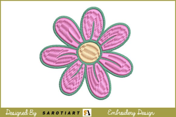 Flower Design Embroidery T-Shirt Review
