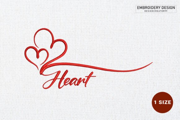 Heart Swirl Embroidery Design: Seller Review