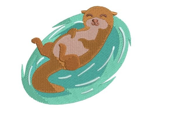 Playful Otter Embroidery: A Designer’s Review