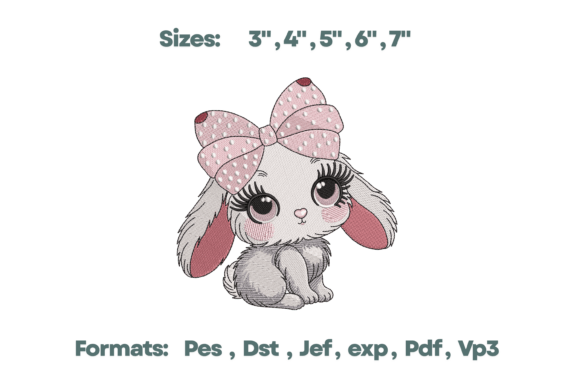 Polka Dot Bow Bunny Embroidery: A Maker’s Review