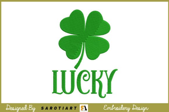 Reviewing Patrick s Day Embroidery Design Lucky